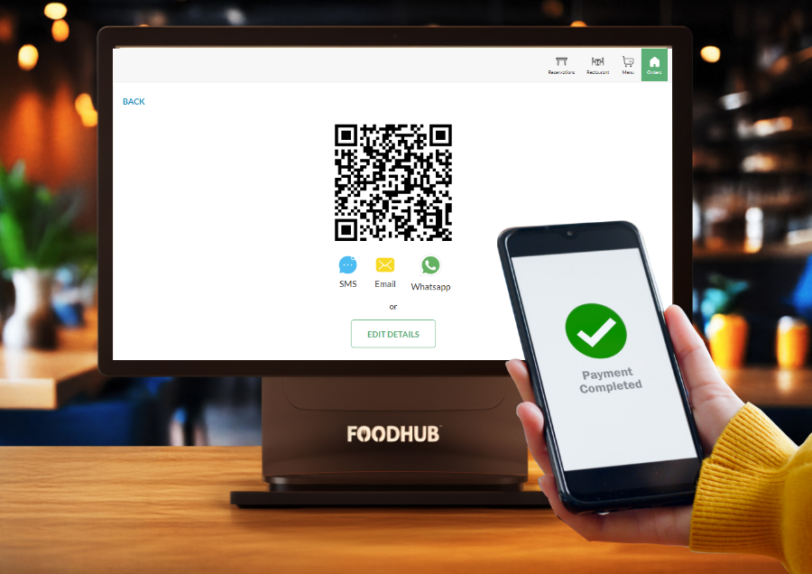 POS with barcode scanner for faster, accurate checkout